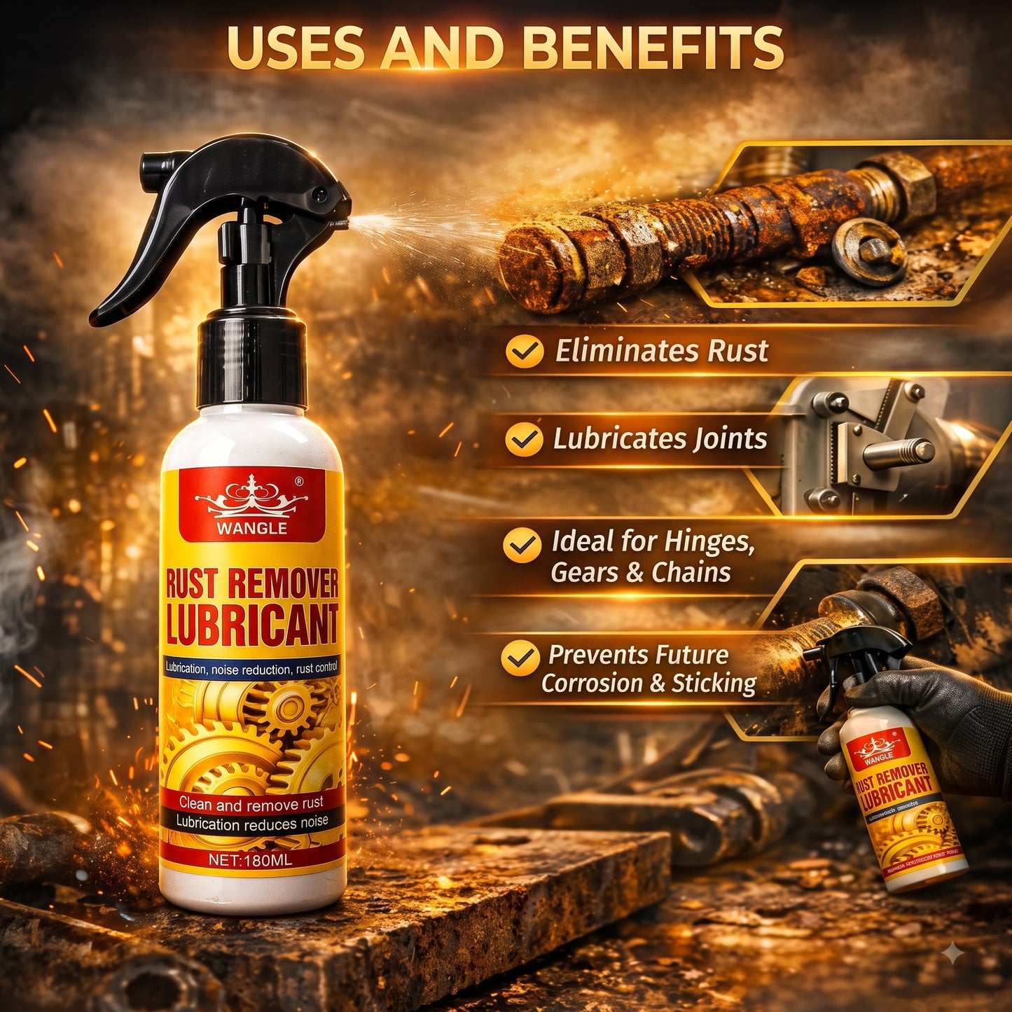 🔥 Powerful Rust Remover Spray™ | 🎁 BUY 1 GET 1 FREE | 🔥FLAT 50% OFF🔥