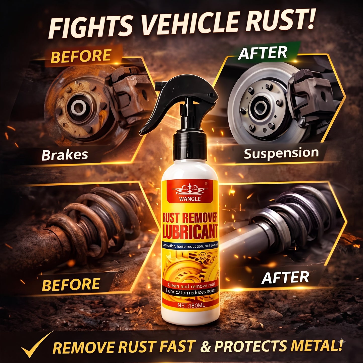 🔥 Powerful Rust Remover Spray™ | 🎁 BUY 1 GET 1 FREE | 🔥FLAT 50% OFF🔥